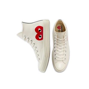 کتونی کانورس آل استار کرم ساقدار مدل پلی Converse Chuck 70 Play