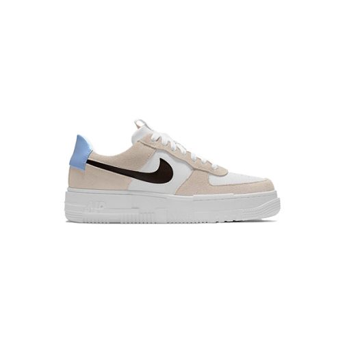 کتونی زنانه نایک ایرفورس پیکسل کرم Nike Air Force 1 Pixel Desert Sand