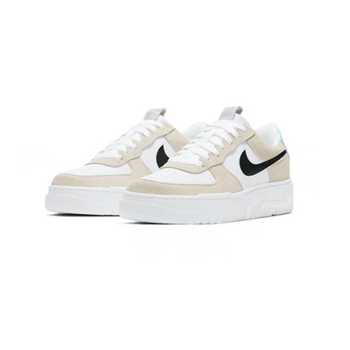 کتانی زنانه نایک ایرفورس پیکسل کرم Nike Air Force 1 Pixel Desert Sand