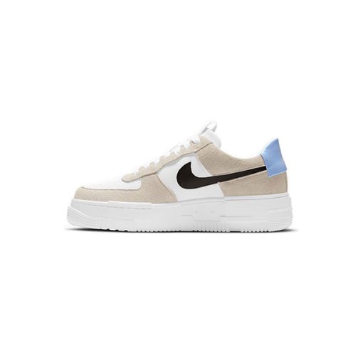 کتونی زنانه نایک ایرفورس پیکسل کرم Nike Air Force 1 Pixel Desert Sand