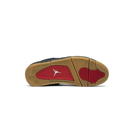 کتونی مردانه نایک ایرجردن 4 لیوایز Nike Air Jordan 4 Levi's GS Black