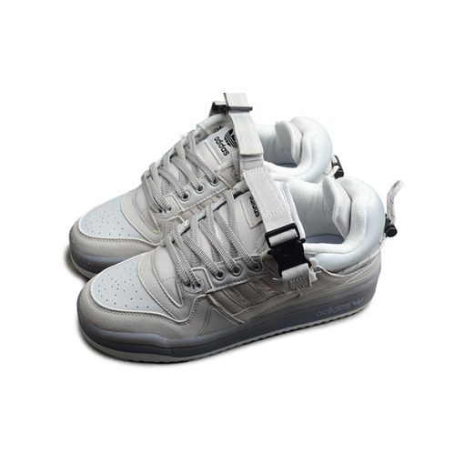 کفش کژوال آدیداس مدل بدبانی طوسی Adidas Bad Bunny