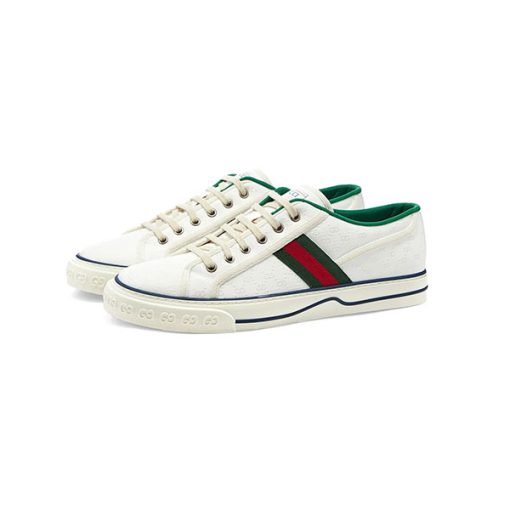 کفش گوچی زنانه سفید Gucci Tennis 1977 sneaker