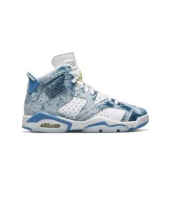 کفش نایک مردانه ایرجردن 6 طرح لی Nike Air Jordan 6 Acid Wash Denim