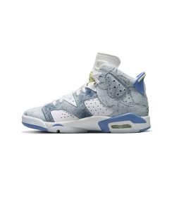 کفش نایک مردانه ایرجردن 6 طرح لی Nike Air Jordan 6 Acid Wash Denim