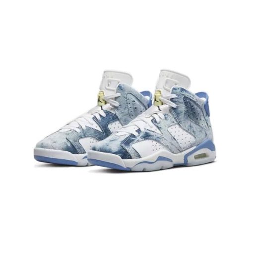 کفش مردانه ایرجردن 6 طرح لی Nike Air Jordan 6 Acid Wash Denim