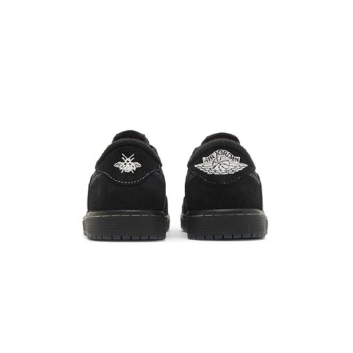 کفش مشکی نایک ایرجردن تراویس اسکات Nike Air Jordan 1 Low Travis Scott Black Phantom