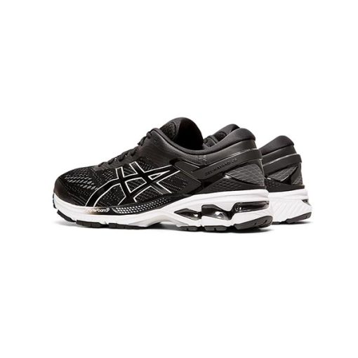 کتانی پیاده روی اسیکس کایانو 26 مشکی سفید Asics GEL-KAYANO 26