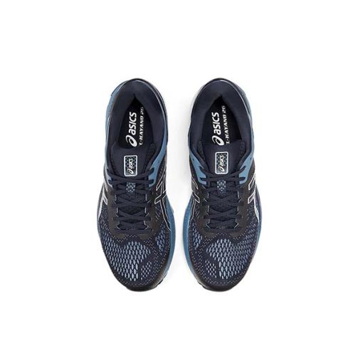 کفش رانینگ اسیکس کایانو 26 مشکی آبی Asics GEL-KAYANO 26