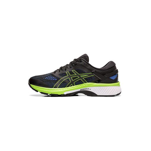 کفش رانینگ پیاده روی اسیکس کایانو 26 مشکی آبی سبز Asics GEL-KAYANO 26