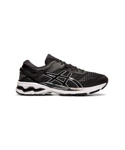 کفش پیاده روی اسیکس کایانو 26 مشکی سفید Asics GEL-KAYANO 26