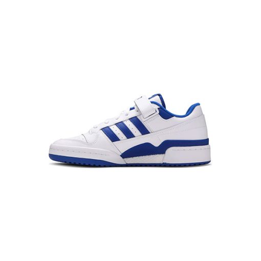 کتونی آدیداس فوروم سفید آبی Adidas Forum Low White Royal Blue