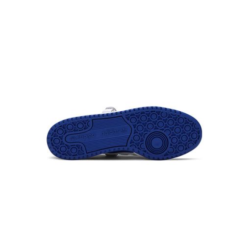 کتونی ست آدیداس فوروم سفید آبی Adidas Forum Low White Royal Blue