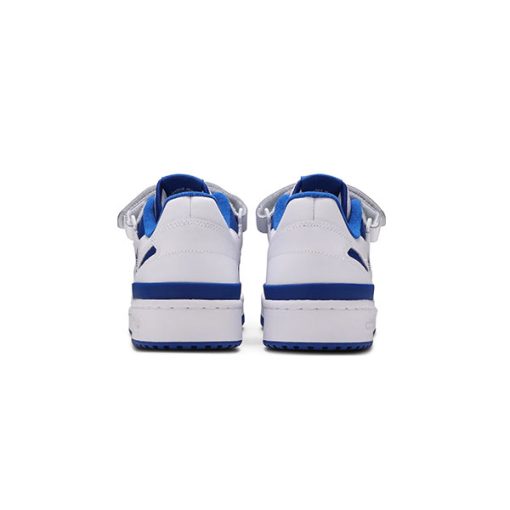 کفش آدیداس فوروم سفید آبی Adidas Forum Low White Royal Blue