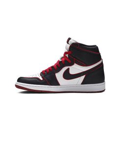 کفش نایک ایرجردن 1 مشکی سفید قرمز Air Jordan 1 Retro High OG Bloodline