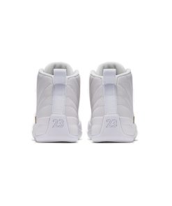 کتونی نایک ایرجردن 12 سفید طلایی Nike Air Jordan 12 OVO White