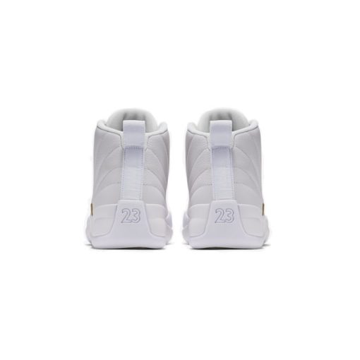 کتونی نایک ایرجردن 12 سفید طلایی Nike Air Jordan 12 OVO White