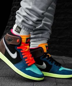 کفش ساقدار نایک ایرجردن 1 توکیو Air Jordan 1 Retro High Tokyo Bio Hack