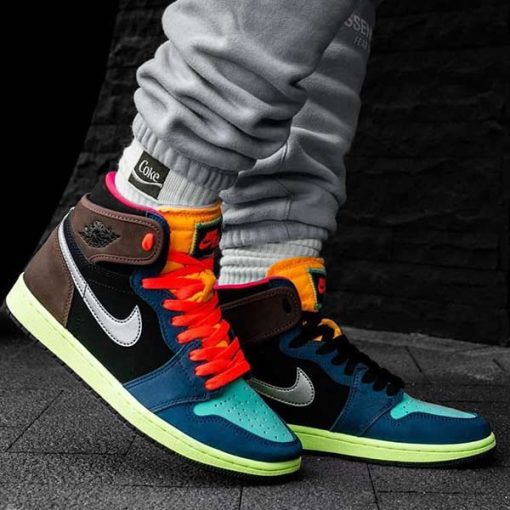کفش ساقدار نایک ایرجردن 1 توکیو Air Jordan 1 Retro High Tokyo Bio Hack