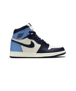 کفش نایک ایرجردن 1 آبی سورمه ای Air Jordan 1 Retro High OG Obsidian