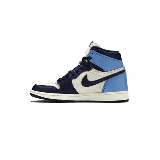 کتونی نایک ایرجردن 1 آبی سورمه ای Air Jordan 1 Retro High OG Obsidian