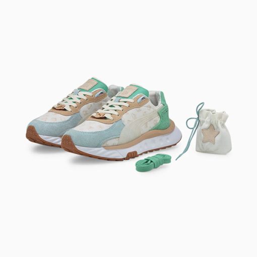 کتونی پیاده روی زنانه پوما مدل Puma Wild Rider x Animal Crossing