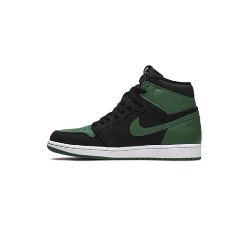 کتونی نایک ایرجردن 1 مشکی سبز Air Jordan 1 Retro High OG Pine Green