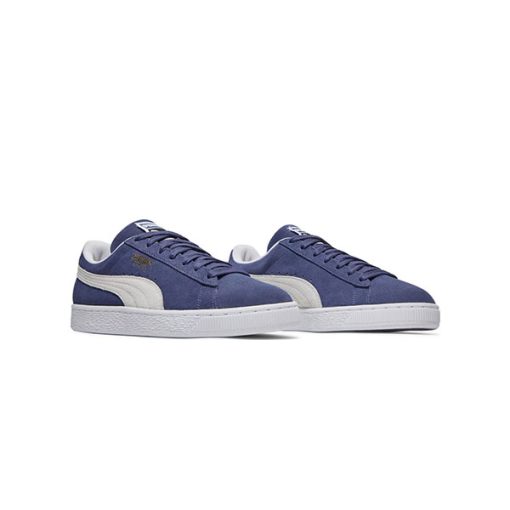 پوما سوئد سورمه ای سفید Puma Suede