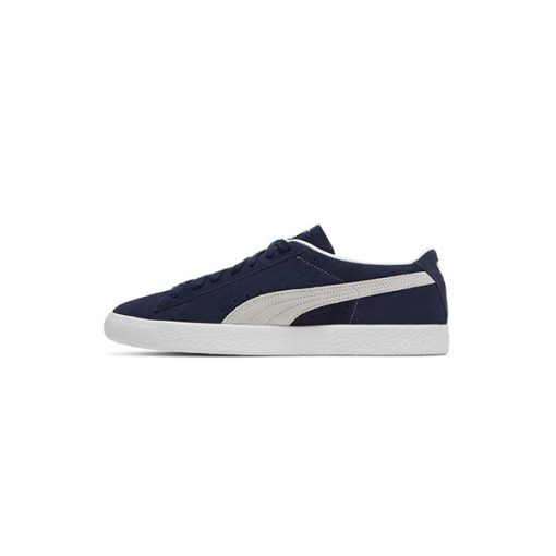 کفش پوما سوئد سورمه ای سفید Puma Suede
