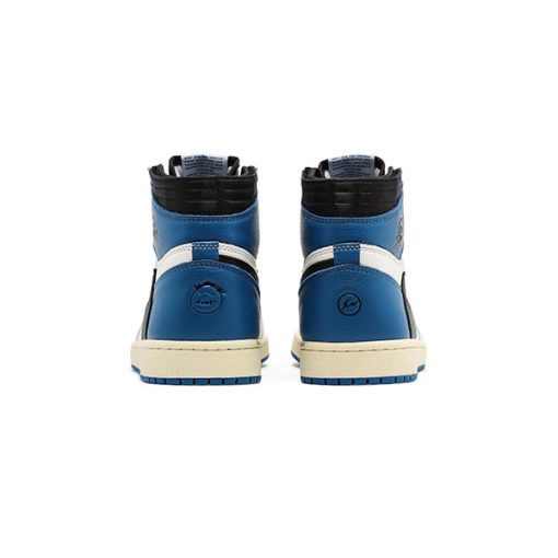 کتانی نایک ایرجردن 1 تراویس اسکات آبی Air Jordan 1 Travis Scott Fragment Design
