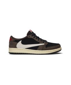 کفش نایک ایرجردن 1 تراویس اسکات ساق کوتاه Nike Travis Scott Air Jordan 1 Low