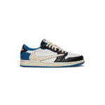 نایک ایرجردن 1 تراویس اسکات فرگمنت ساق کوتاه Air Jordan 1 Travis Scott Fragment