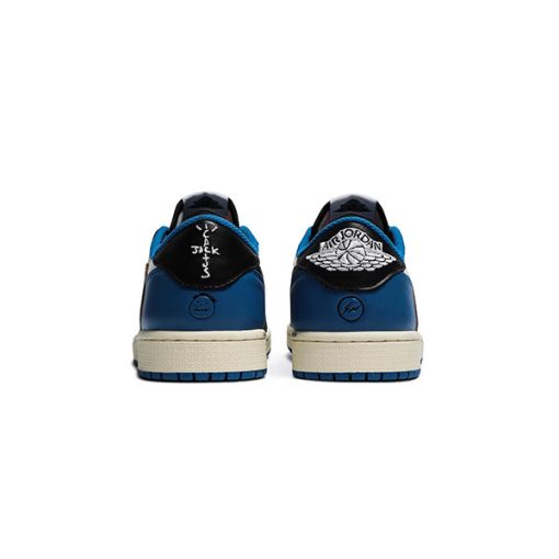 کتانی نایک ایرجردن 1 تراویس اسکات فرگمنت ساق کوتاه Air Jordan 1 Travis Scott Fragment