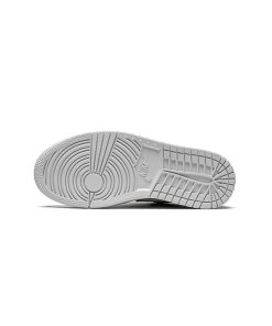 کتونی نایک ایرجردن 1 ساق کوتاه سفید مشکی Nike Air Jordan 1 Low