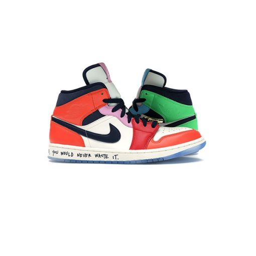 کفش مردانه نایک ایرجردن 1 ملودی احسانی Nike Air Jordan 1 Melody Ehsani