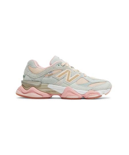 کتونی نیوبالانس 9060 طوسی صورتی New Balance 9060 Baby Shower Blue