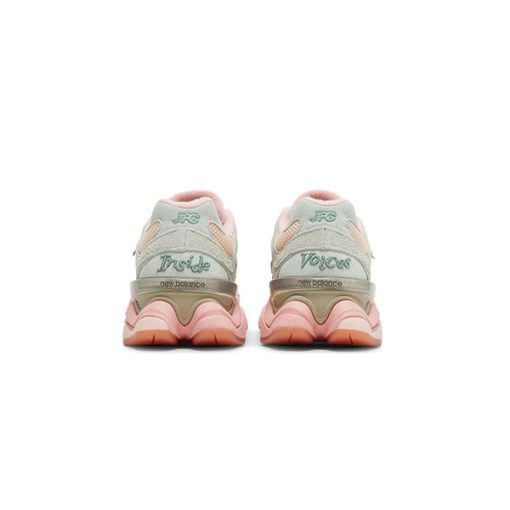 کتانی نیوبالانس 9060 طوسی صورتی New Balance 9060 Baby Shower Blue