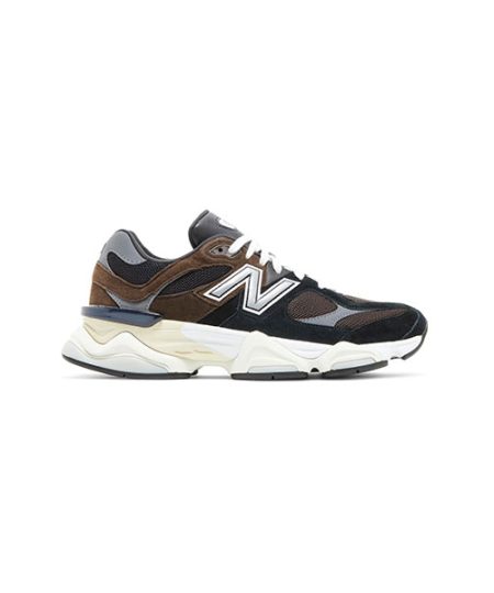 کتونی نیوبالانس 9060 قهوه ای مشکی New Balance 9060 Brown Black