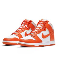کتونی ساقدار نایک دانک نارنجی Nike Dunk High Orange Syracuse