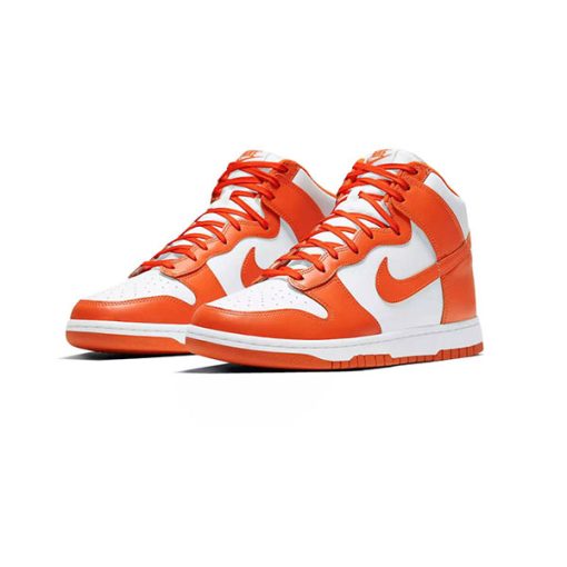کتونی ساق دار نایک دانک نارنجی Nike Dunk High Orange Syracuse