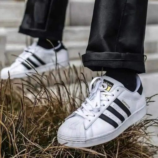 کتونی آدیداس سوپراستار سفید مشکی Adidas SuperStar