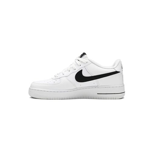 کفش نایک ایرفورس سفید مشکی Nike AirForce 1 GS White Black
