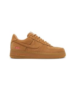 کتونی نایک ایرفورس سوپرریم قهوه ای Nike AirForce 1 Supreme Low SP Wheat