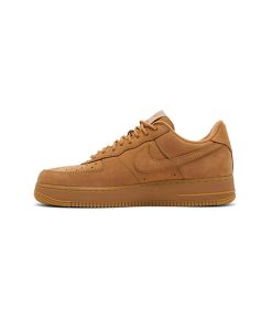 کتونی نایک ایرفورس سوپرریم قهوه ای Nike AirForce 1 Supreme Low SP Wheat