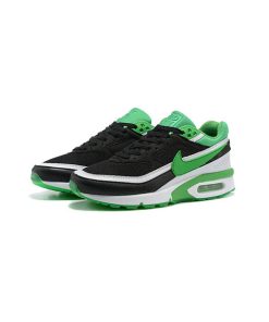کتونی نایک ایرمکس مشکی سفید سبز Nike Airmax BW