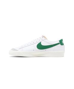 کفش نایک بلیزر ساق کوتاه سفید سبز Nike Blazer Low 77 Vintage Pine Green