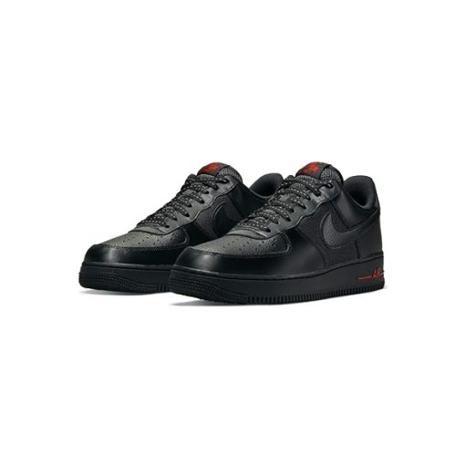 کتانی مشکی نایک ایرفورس Nike AirForce 1 Black Ballistic