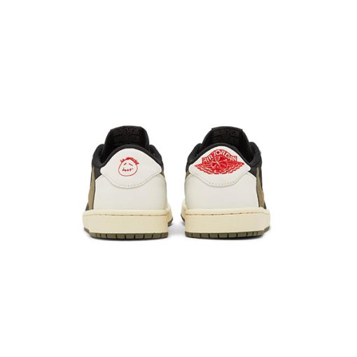 کفش نایک ایرجردن 1 تراویس اسکات زیتونی ساق کوتاه Nike Travis Scott Air Jordan 1 Low OG Olive