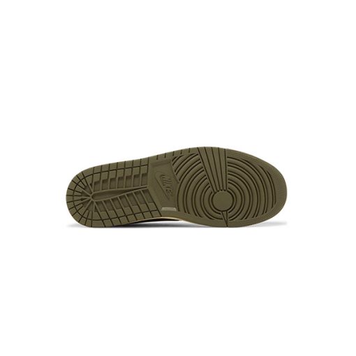 کفش نایک ایرجردن 1 تراویس اسکات زیتونی ساق کوتاه Nike Travis Scott Air Jordan 1 Low OG Olive