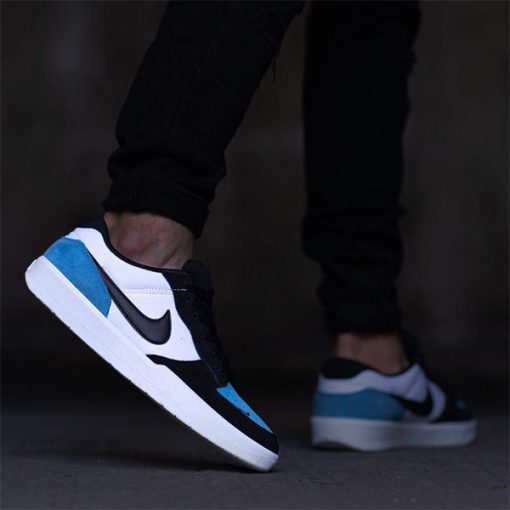 کفش کژوال نایک ایرفورس اس بی مشکی آبی Nike Airforce Sb